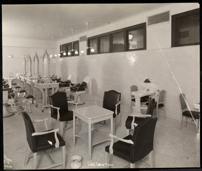 Le salon de coiffure de l